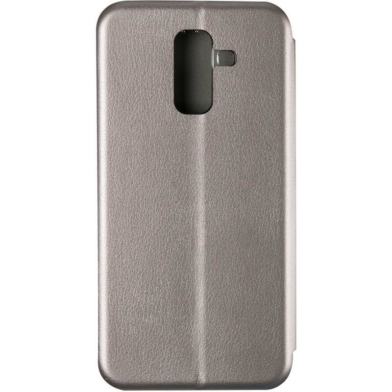 Чехол книжка для Samsung A6 Plus 2018 Galaxy A605 Case Кожаный