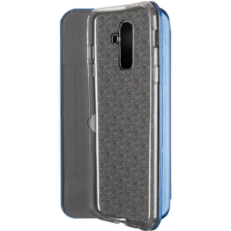 Чехол книжка для Samsung A6 Plus 2018 Galaxy A605 Case Кожаный