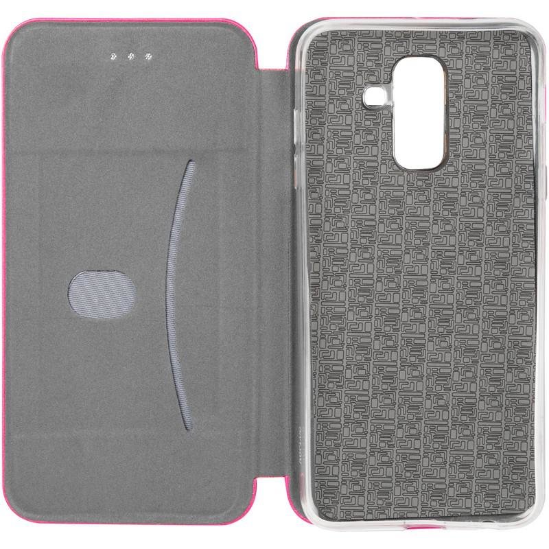 Чехол книжка для Samsung A6 Plus 2018 Galaxy A605 Case Кожаный