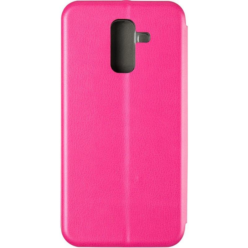 Чехол книжка для Samsung A6 Plus 2018 Galaxy A605 Case Кожаный