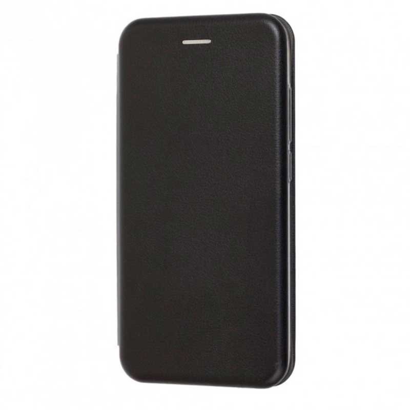Чохол книжка для Xiaomi Redmi 7 Case Шкіряний Сірий