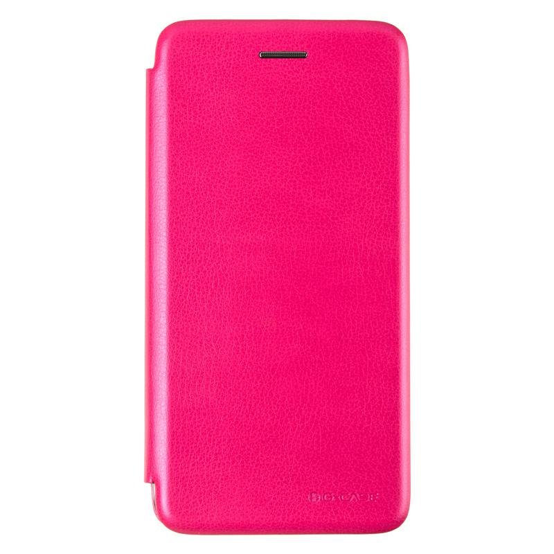 Чохол книжка для Xiaomi Redmi 7 Case Шкіряний Рожевий