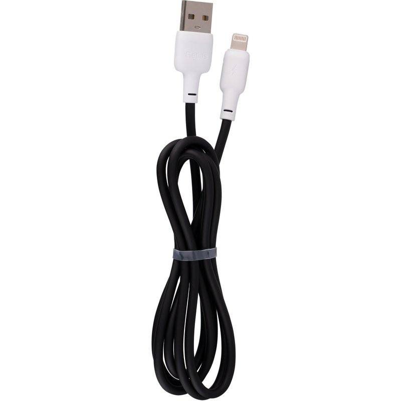 Силиконовый кабель USB-A to Lightning Gelius GP-UCN001L 18 Ватт