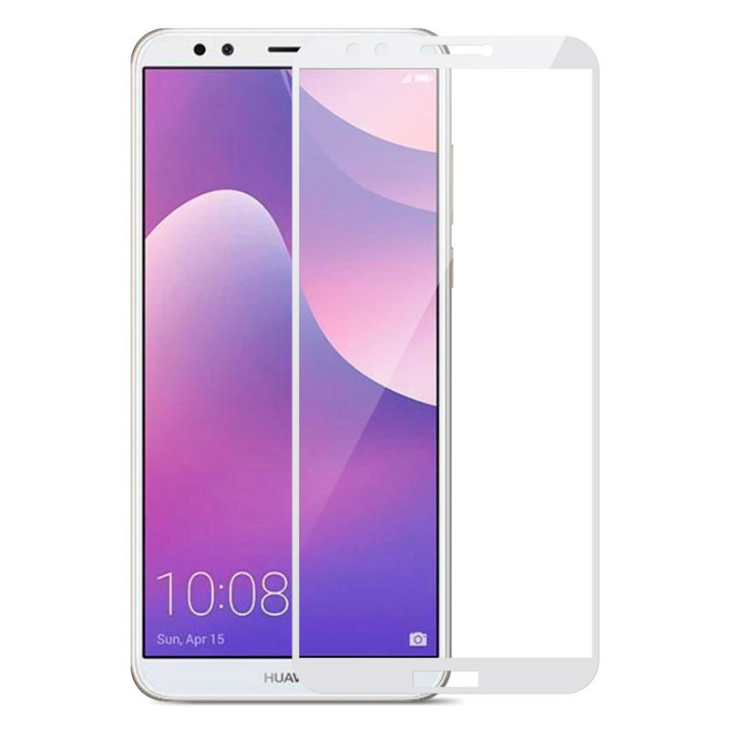 Захисне скло для Huawei Y7 Prime 2018 Full Screen Чорне