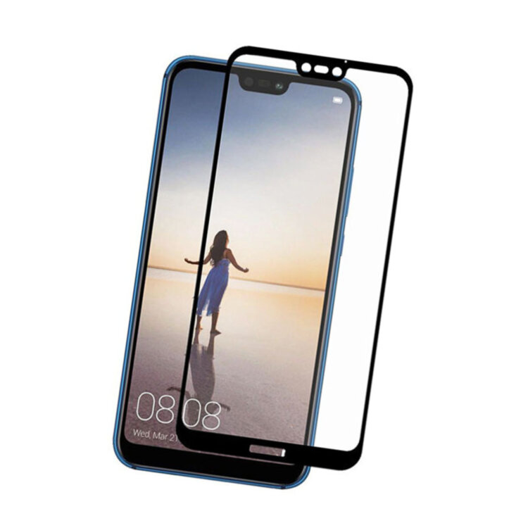 Захисне скло для Huawei P20 Lite Full Screen Чорний