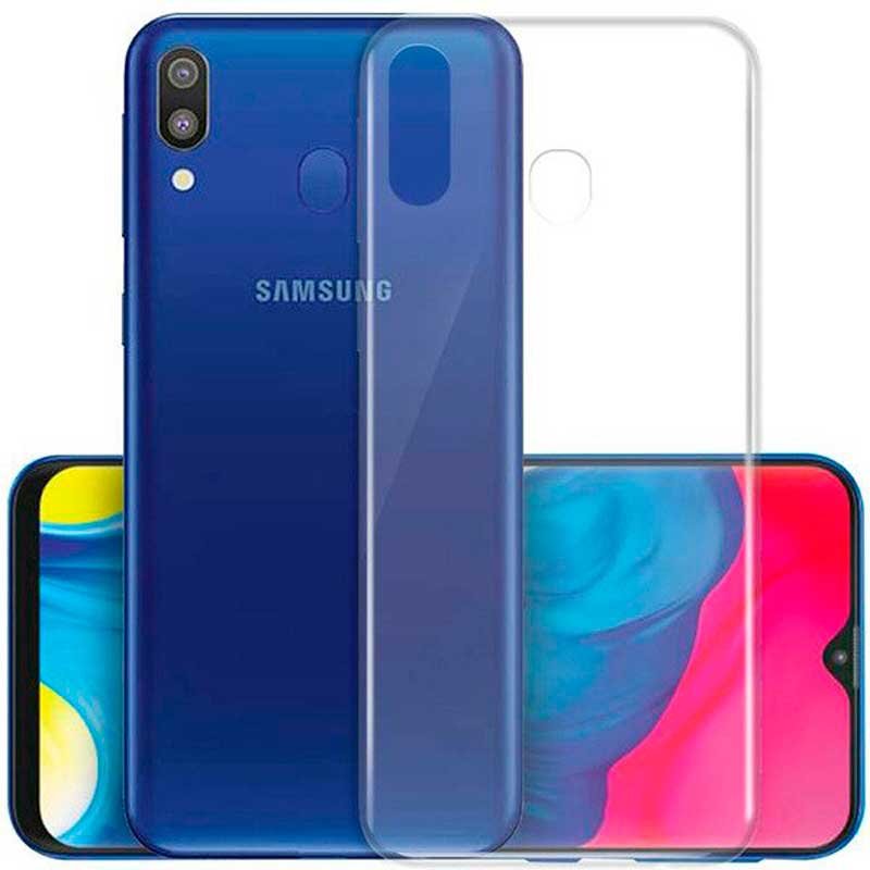 Силіконовий чохол для Samsung M205 Galaxy M20 Оригінал еластичний прозорий