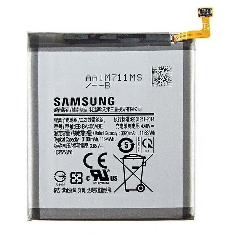 Акумулятор для Samsung Galaxy A40 (SM-A405) EB-BA405ABE Оригінал (3100 mAh)