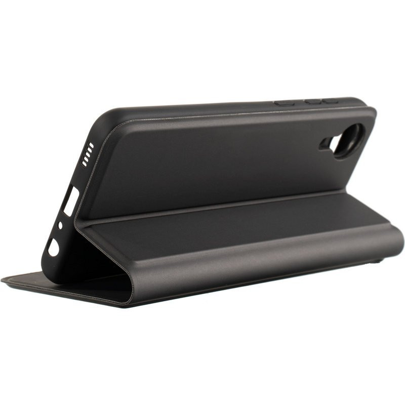 Чехол-книжка для Samsung Galaxy A03 Core (А032) Smooth Case Черный