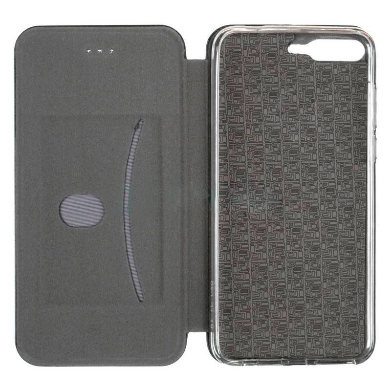 Чохол-книжка для Huawei Honor 7a Case Шкіряний Чорний