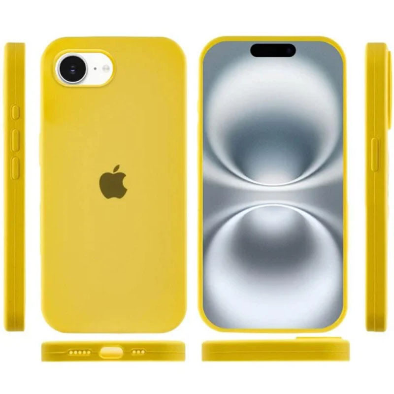 Чехол для iPhone 16e Original Soft Case Желтый