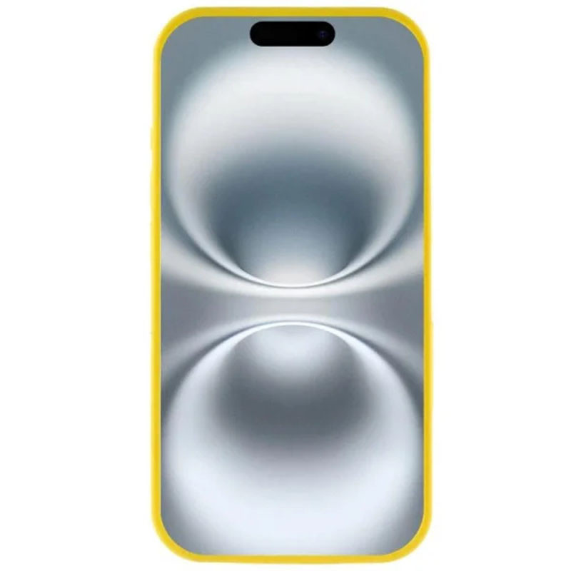 Чехол для iPhone 16e Original Soft Case Желтый