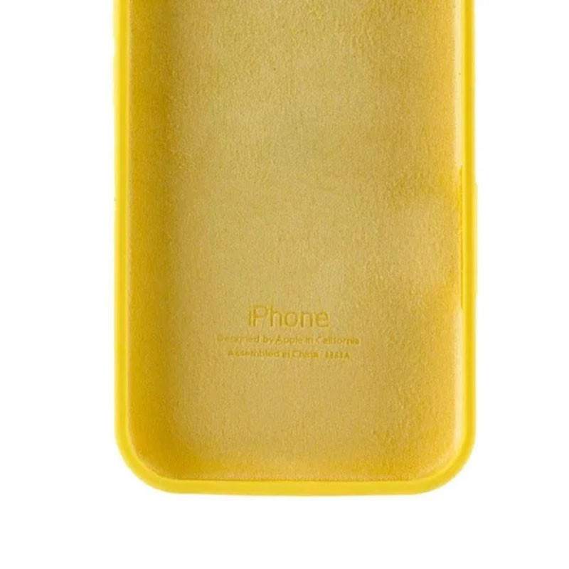Чехол для iPhone 16e Original Soft Case Желтый