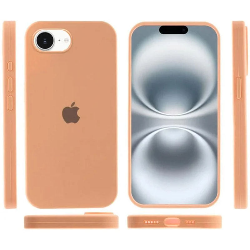 Чехол для iPhone 16e Original Soft Case Желтый