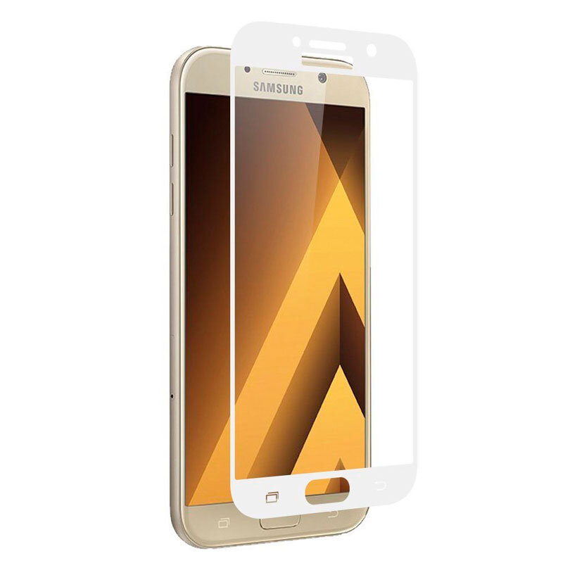 Защитное стекло для Samsung A320 Galaxy A3 2017 3D Белый