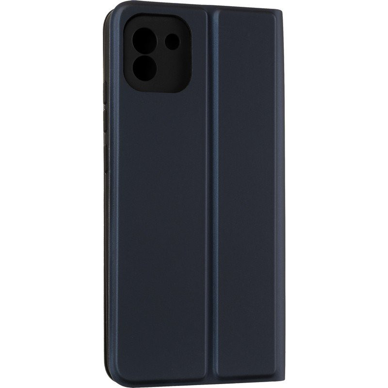 Чехол-книжка для Samsung Galaxy A03 (A035) Smooth Case Темно-синий