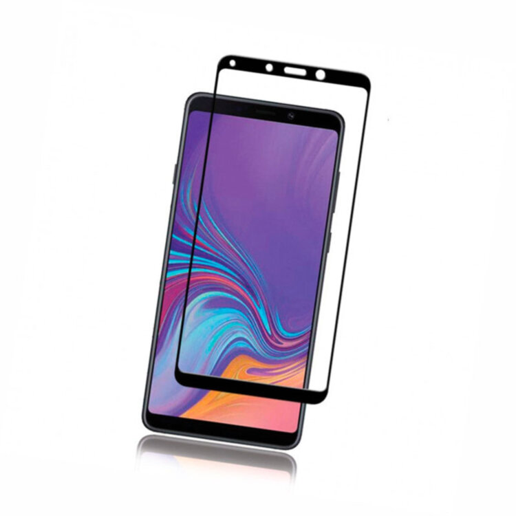 Защитное стекло для Samsung A920 Galaxy A9 2018 5D Glass 9H черный