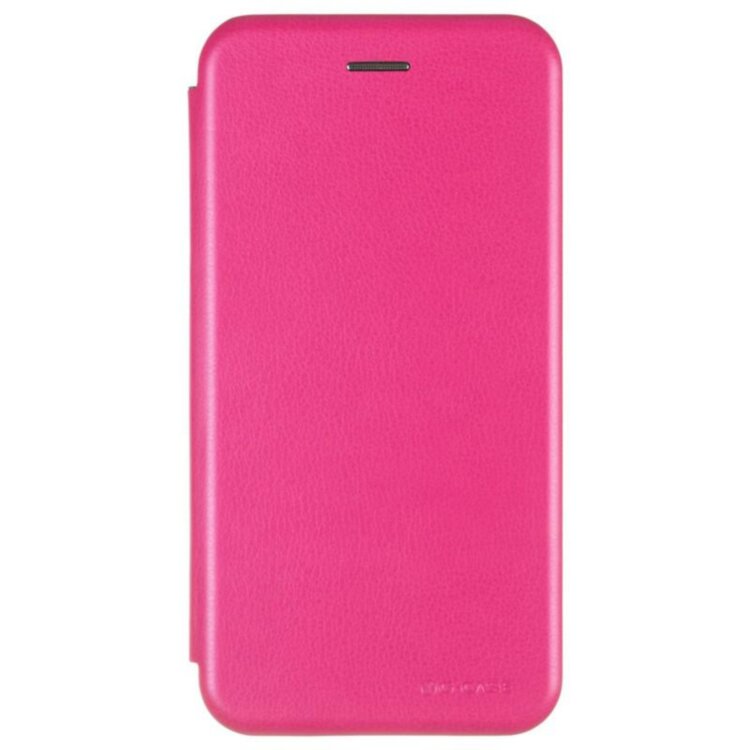 Чохол книжка для Xiaomi Redmi 6 Case Шкіряний Малиновий