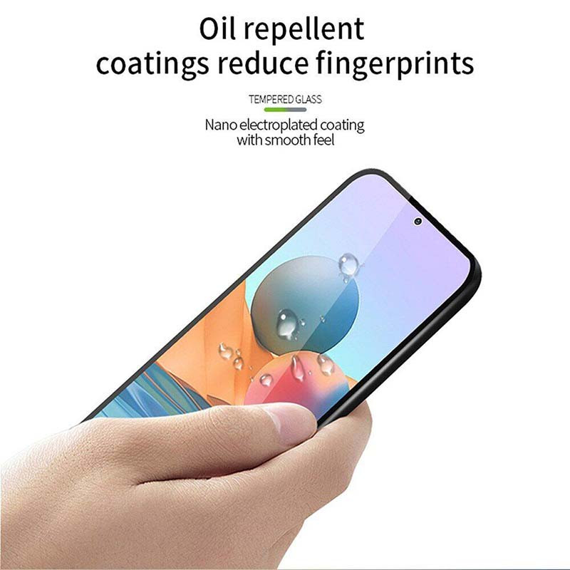 Захисне скло для Xiaomi Redmi Note 10 Pro 9H Armor Glass 3D (чорне)