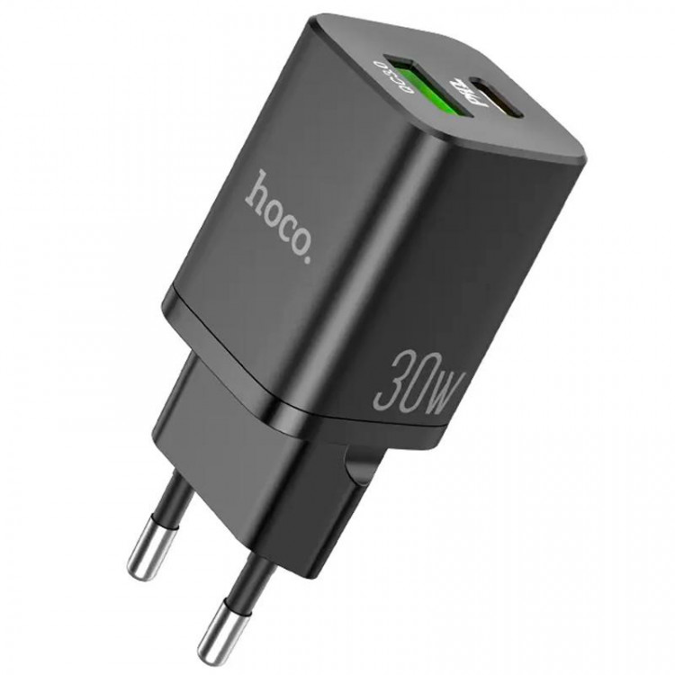 Сетевое зарядное устройство Hoco PD30W + QC3.0