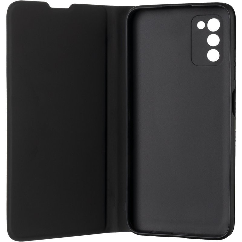 Чехол-книжка для Samsung Galaxy A03S (A037) Smooth Case Черный