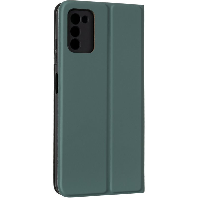 Чехол-книжка для Samsung Galaxy A03S (A037) Smooth Case Черный