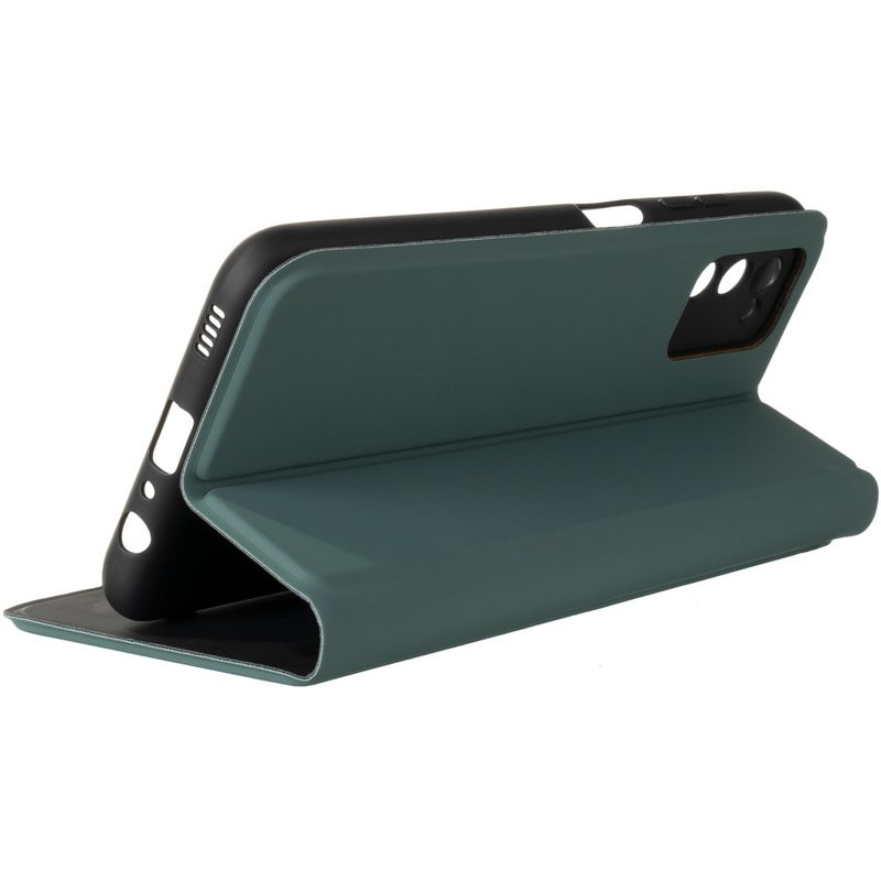 Чехол-книжка для Samsung Galaxy A03S (A037) Smooth Case Черный