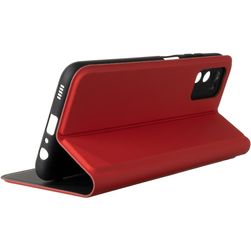 Чехол-книжка для Samsung Galaxy A03S (A037) Smooth Case Черный