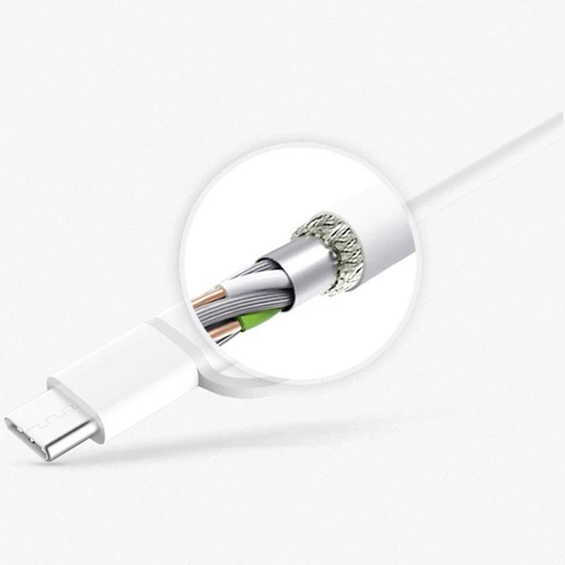 Кабель Xiaomi 2 in 1 MicroUSB/Type-C to USB Quick Charging Белый