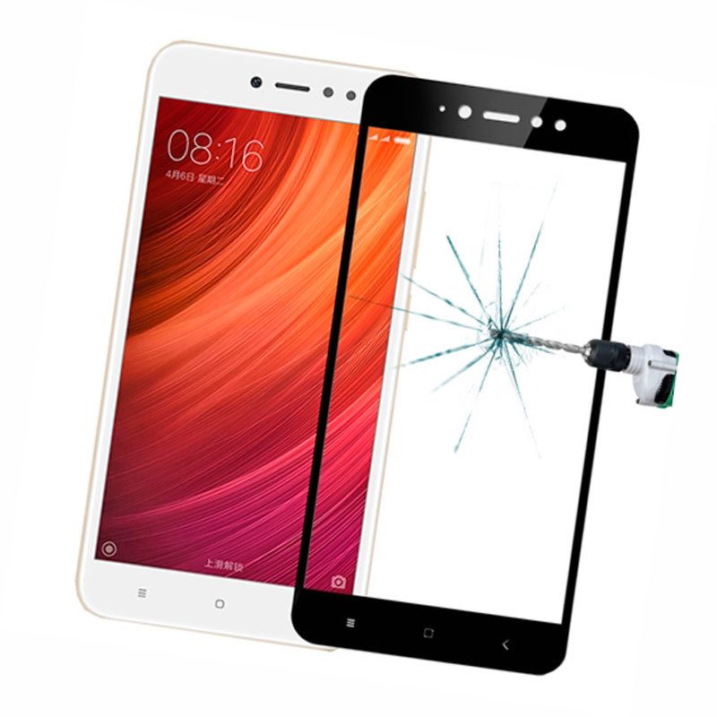 Захисне скло для Xiaomi Redmi Note 5a /Note 5a Pro 3D Glass 9H Золотий