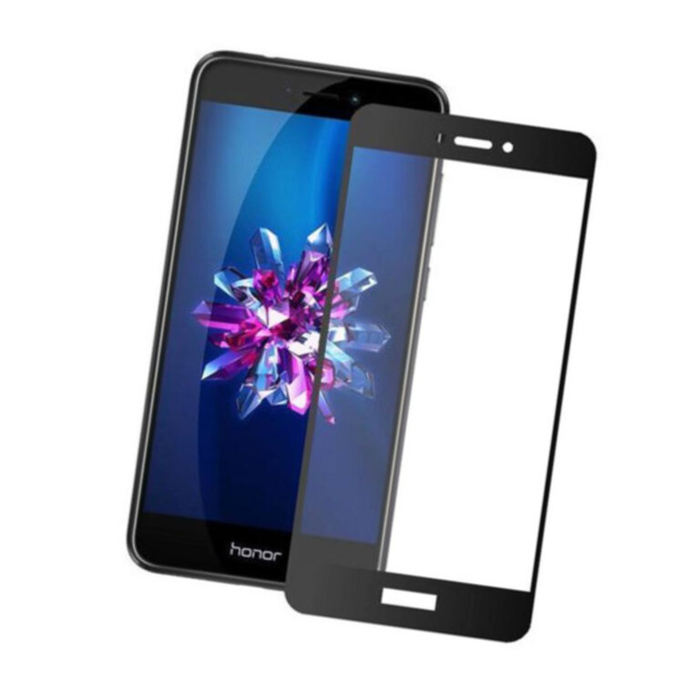 Захисне скло для Huawei Honor 8 Lite 3D Glass 9H чорний