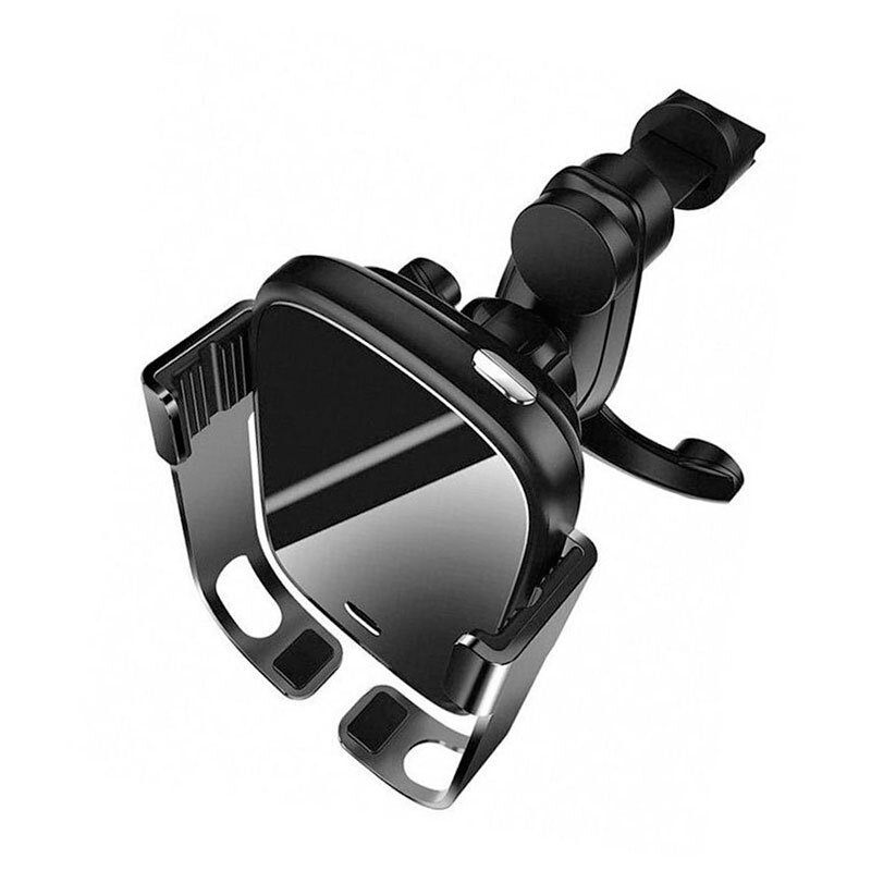 Автомобільний тримач Baseus Wireless Charger Rock Solid Electric Car Mount (WXHW01-01) Чорний