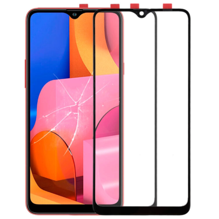 Захисне скло для Samsung A207 Galaxy A20s 3D Чорний