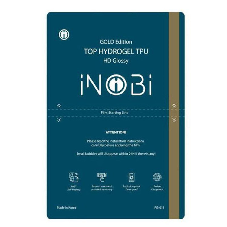 Гідрогелева захисна плівка Samsung Galaxy S22 (SM-S901) iNobi прозора