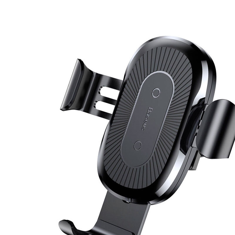 Автомобільний тримач Baseus Wireless Fast Charger Gravity Car Mount (WXYL-01) Чорний
