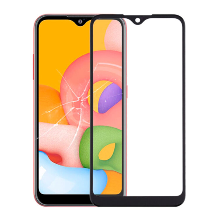 Захисне скло для Samsung A215 Galaxy A21 /A217 A21s 3D Чорний