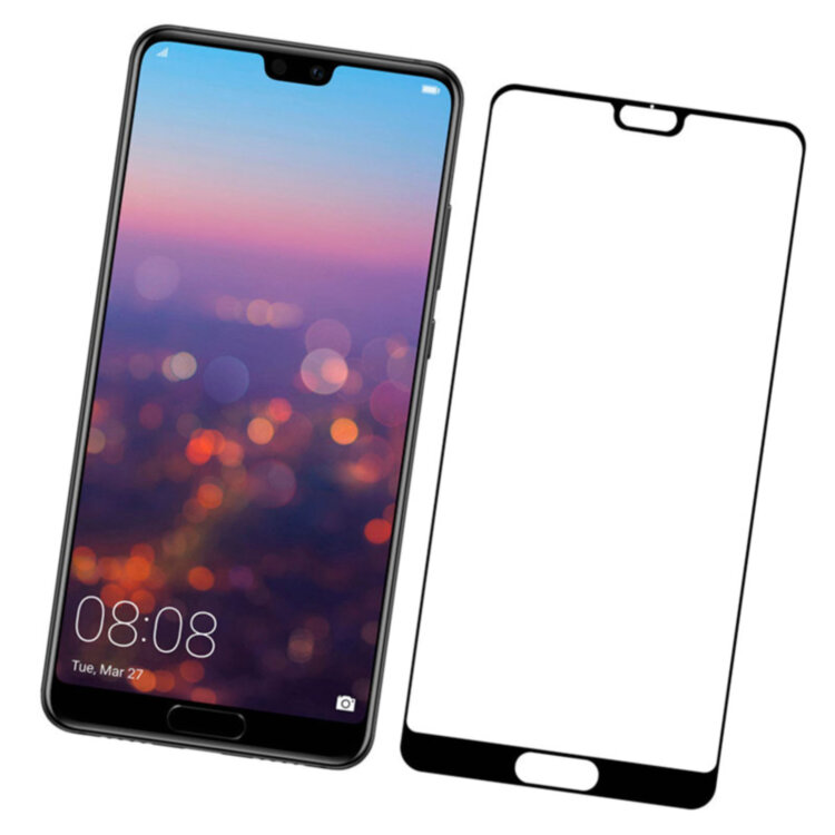 Захисне скло для Huawei P20 5D Glass 9H чорний