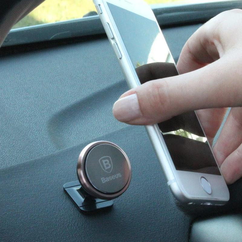 Автомобільний тримач (холдер) Baseus Rotation Magnetic Mount (SUGENT-NT0S) Чорний