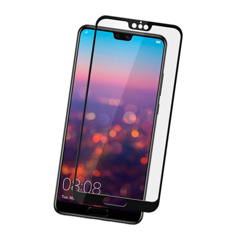 Захисне скло для Huawei P20 Pro 5D Glass 9H Чорний