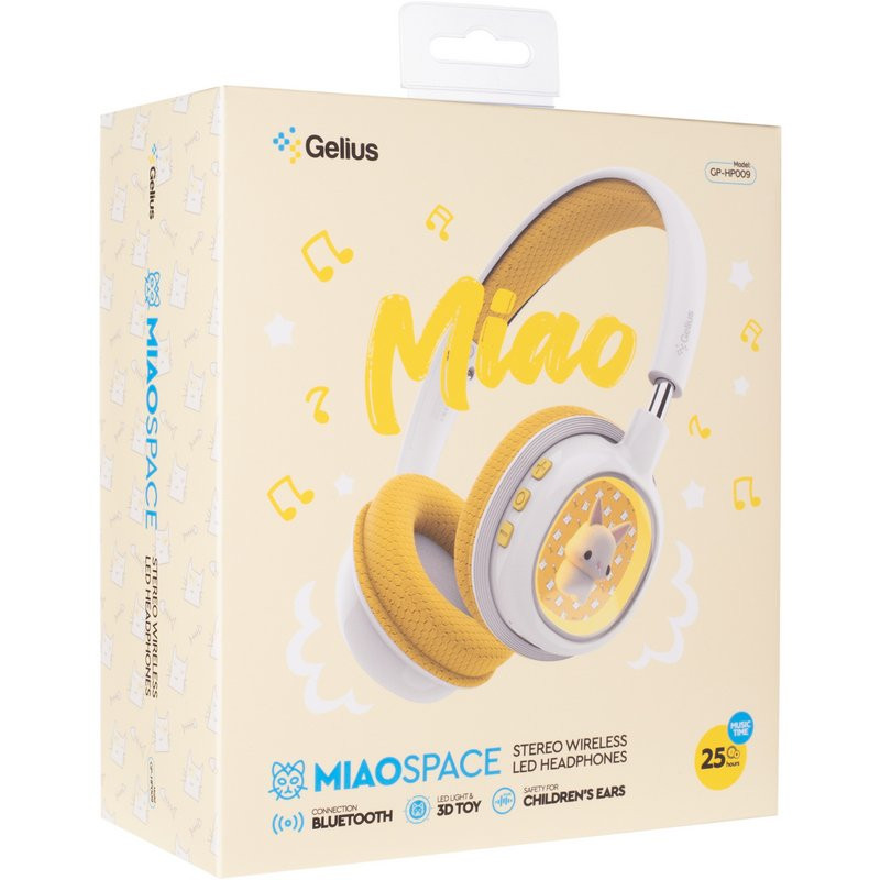 Полноразмерные Bluetooth наушники Gelius KIDPlay GP HP-010 для детей