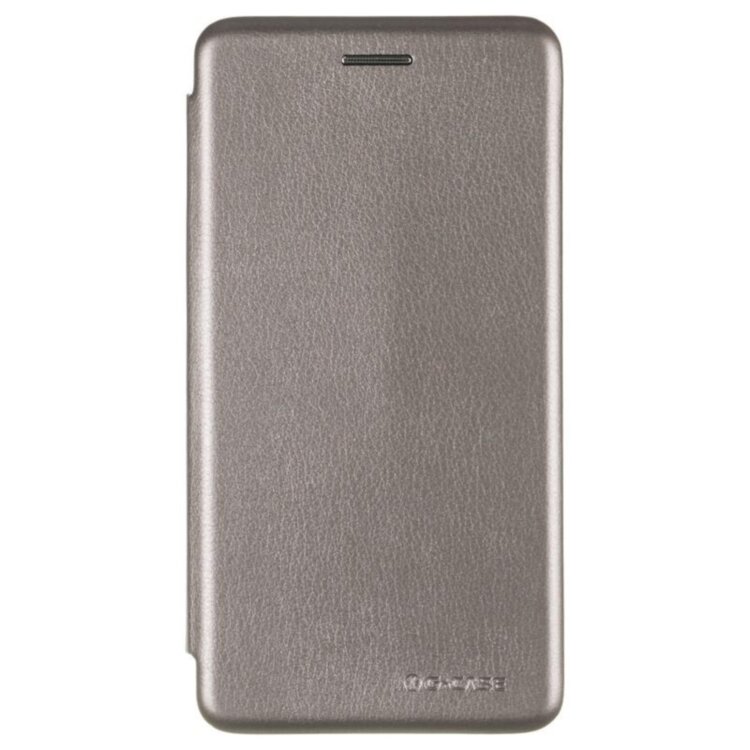 Чехол книжка для Xiaomi Redmi 5a Case Кожаный Серый