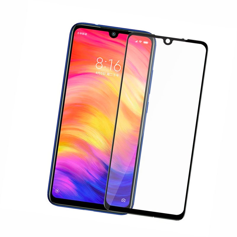 Захисне скло для Xiaomi Redmi Note 7 Pro 5D Glass 9H Чорний