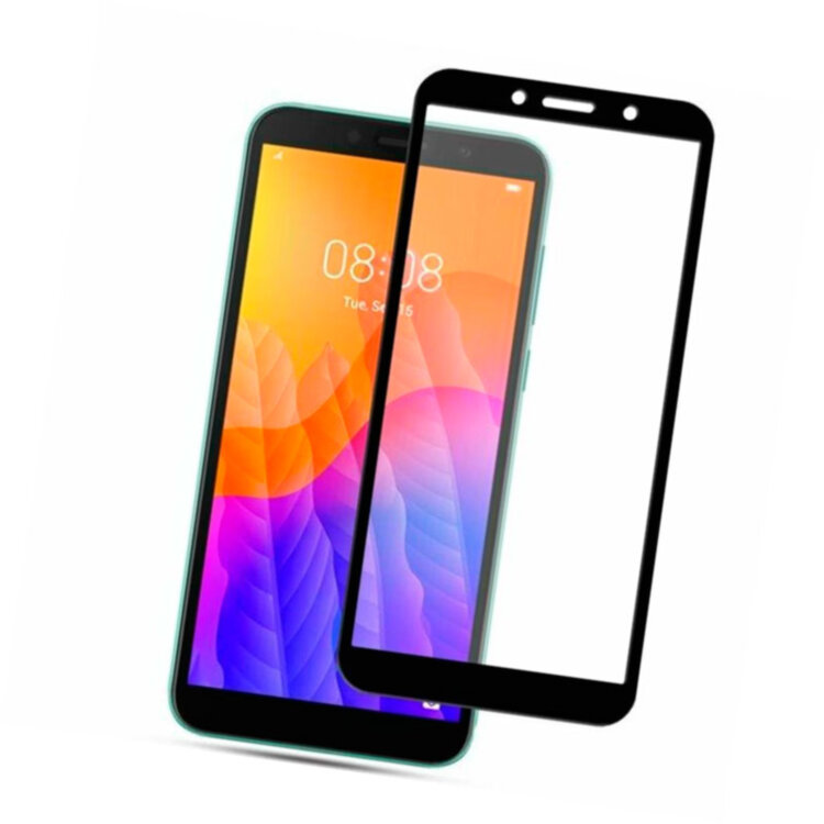 Захисне скло для Huawei Y5P / Y 5 P 5D Glass 9H чорний