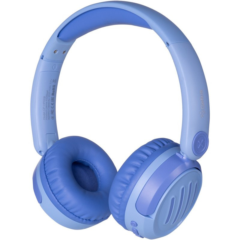Дитячі повнорозмірні Bluetooth-навушники Gelius KIDBeat GP HP-008 (блакитні)