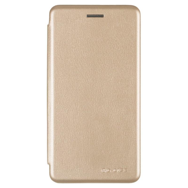 Чохол-книжка для Xiaomi Redmi 5a Case Шкіряний Малиновий