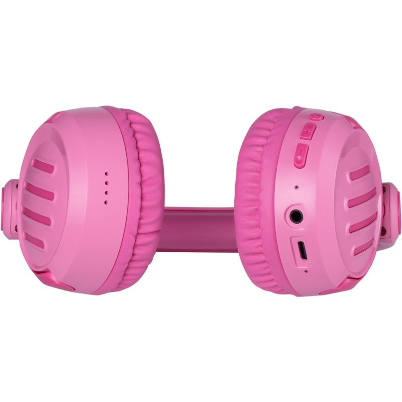 Детские полноразмерные Bluetooth наушники Gelius KIDBeat GP HP-008 (розовые)