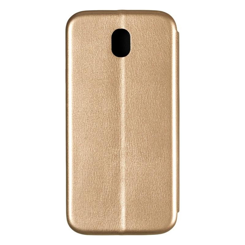 Чохол книжка для Samsung J5 2017 Galaxy (J530) Case Шкіряний Сірий