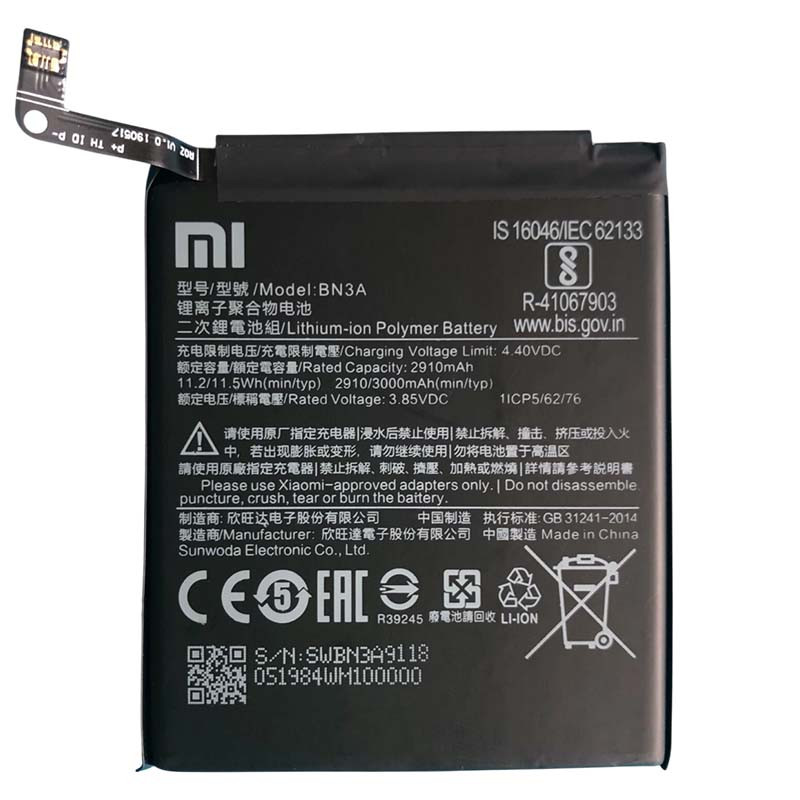 Аккумулятор для Xiaomi Redmi Go (BN3A) Оригинал