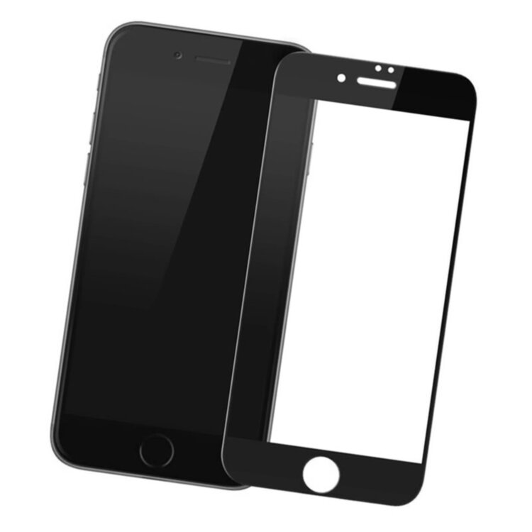 Захисне скло для iPhone SE (2020) 3D Glass 9H чорний