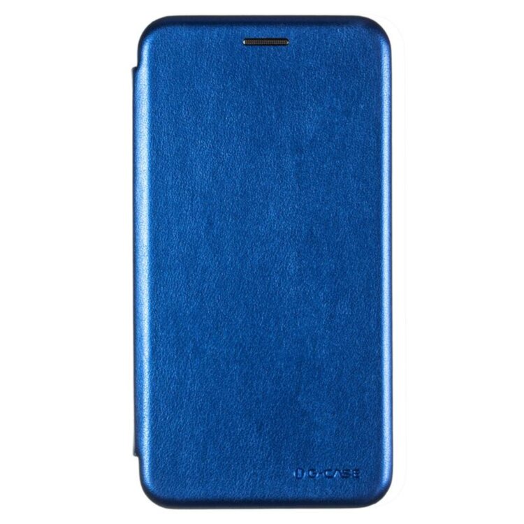 Чохол книжка для Xiaomi Redmi 6a Case Шкіряний Темно-синій