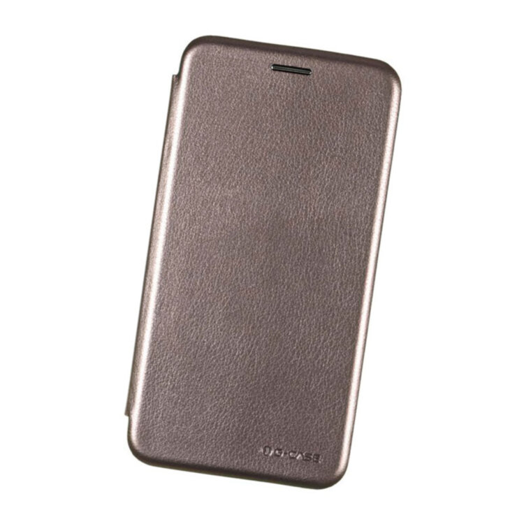 Чохол книжка для Samsung Galaxy A70 (A705) Case Шкіряний Сірий